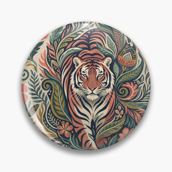 Item preview, Tropical Tiger Bloom designed and sold by ASTRAL ART LAB.