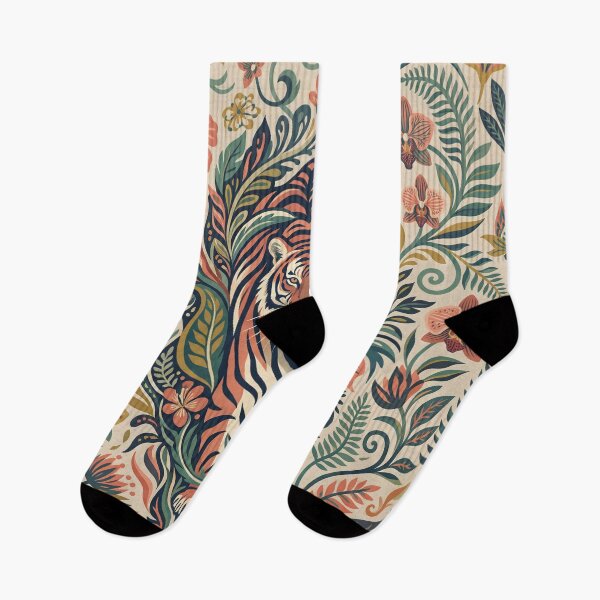 Item preview, Tropical Tiger Bloom designed and sold by ASTRAL ART LAB.