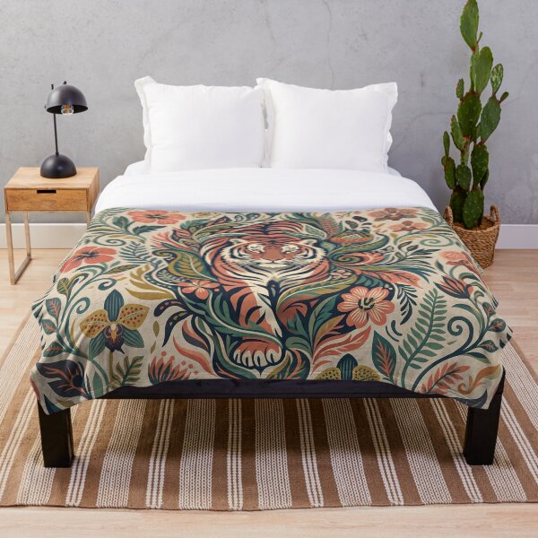 Artikelvorschau, Tropical Tiger Bloom entworfen und verkauft von ASTRAL ART LAB.