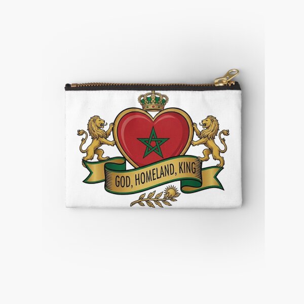 Item preview, Morocco Coat of Arms - God Homeland King designed and sold by positivitymed.