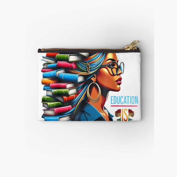 Item preview, Black History Education is Freedom Books Teacher Women Girls T-Shirt designed and sold by RKdrawings.
