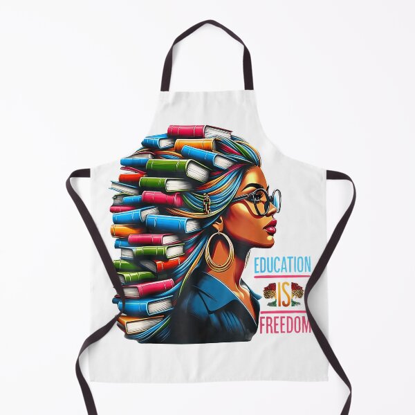 Item preview, Black History Education is Freedom Books Teacher Women Girls T-Shirt designed and sold by RKdrawings.