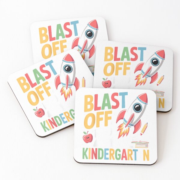 Item preview, Blast Off Into Kindergarten Shirt – Rocket Back to School T-Shirt designed and sold by kevincuellar.