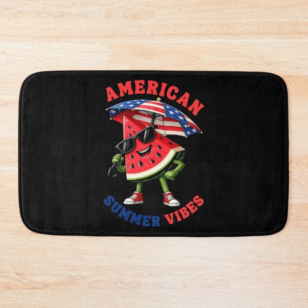 Item preview, American Summer Vibes Retro Beach Style Patriotic Vacation Graphic T-Shirt designed and sold by Teetreasure2.