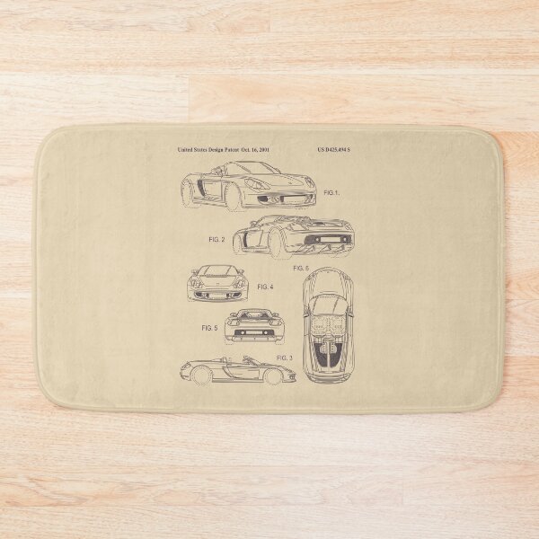 Item preview, Patente de coche de carreras designed and sold by Throttle & Threads.