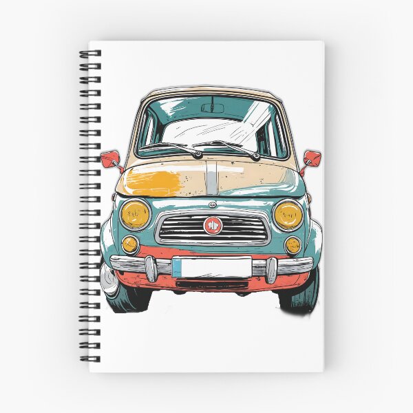 Item preview, Vintage Italian Compact Car - Retro Pop Art Classic Automobile designed and sold by Structure-Blue.