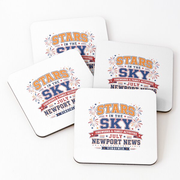 Item preview, Stars In The Sky Fireworks Newport Virginia designed and sold by Combat Skies.