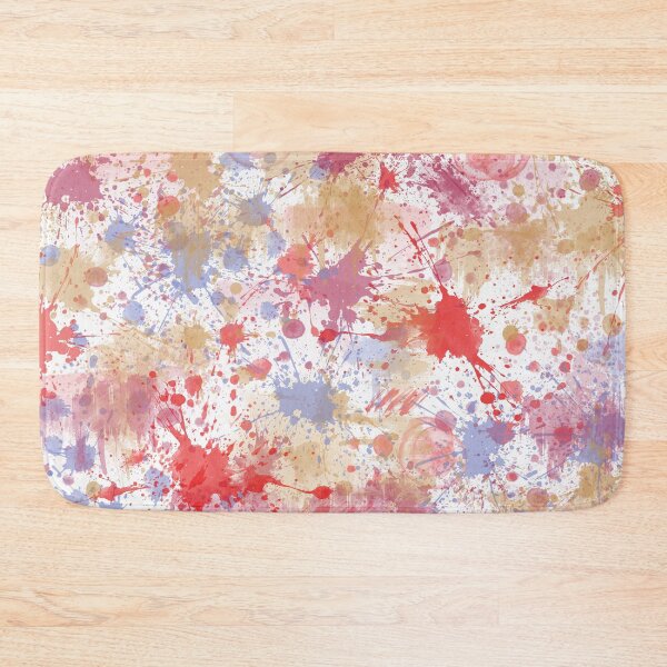 Item preview, Abstract watercolor splatters - colorful hand drawn ink splash  designed and sold by SweetLilith.