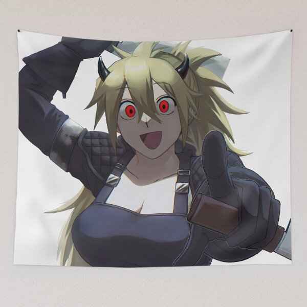 Item preview, Nikaido Dorohedoro Close Up Waifu With Bright Red Eyes designed and sold by PMartistStudio.