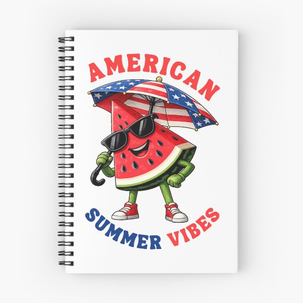 Item preview, American Summer Vibes Retro Beach Style Patriotic Vacation Graphic T-Shirt designed and sold by Teetreasure2.