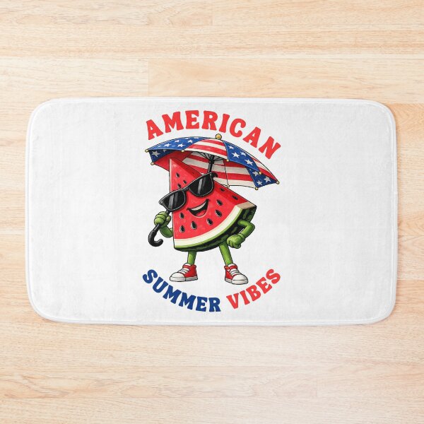 Item preview, American Summer Vibes Retro Beach Style Patriotic Vacation Graphic T-Shirt designed and sold by Teetreasure2.
