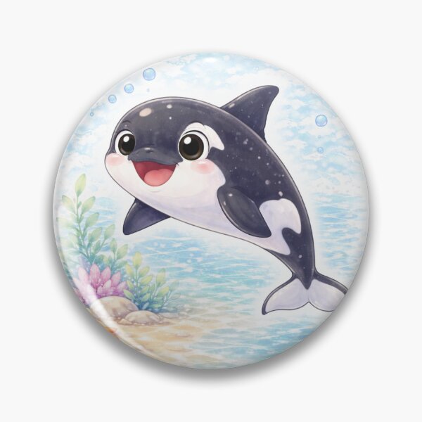 Item preview, Orca / Killer Whale Ocean Watercolour designed and sold by inspired-works.