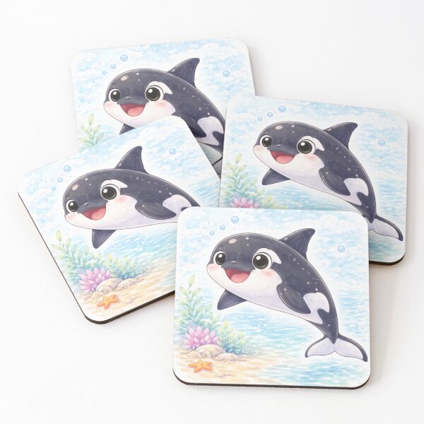 Item preview, Orca / Killer Whale Ocean Watercolour designed and sold by inspired-works.