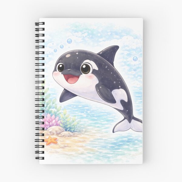 Item preview, Orca / Killer Whale Ocean Watercolour designed and sold by inspired-works.