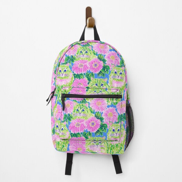Item preview, Cute Preppy Cat Pattern | Colorful Kitty Design designed and sold by ThePreppyArtist.