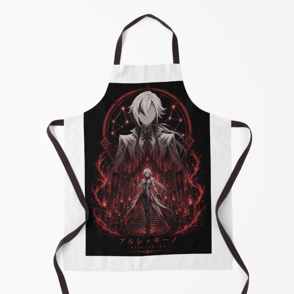 Item preview, Arlecchino Inspired Crimson Flame Anime Fantasy Artwork designed and sold by ijunk.