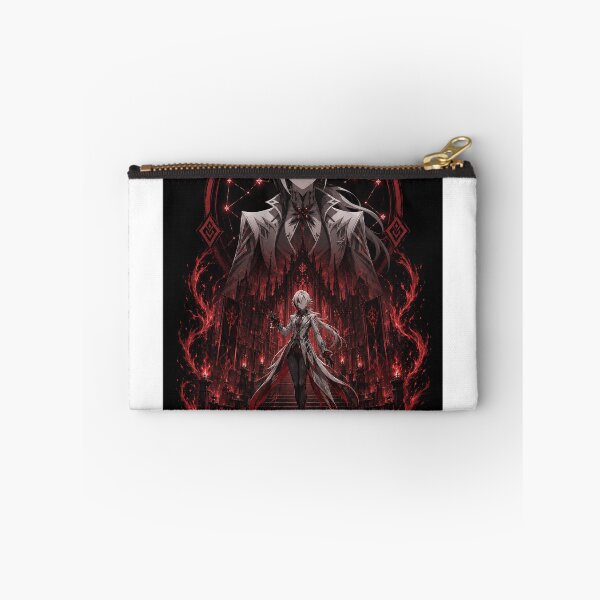 Item preview, Arlecchino Inspired Crimson Flame Anime Fantasy Artwork designed and sold by ijunk.