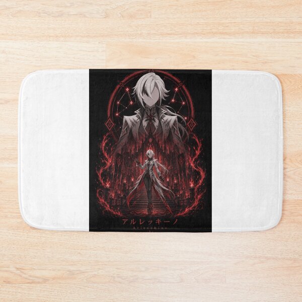 Item preview, Arlecchino Inspired Crimson Flame Anime Fantasy Artwork designed and sold by ijunk.