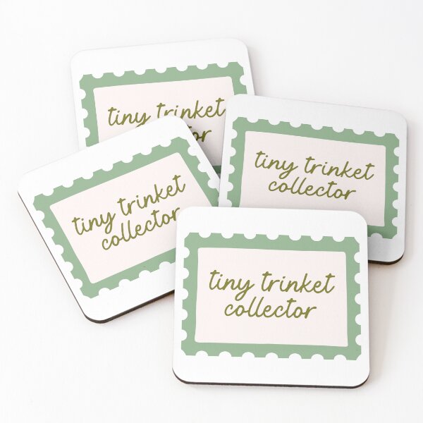Item preview, Tiny Trinket Collector | Trinket Lover designed and sold by The Sticker Desk.