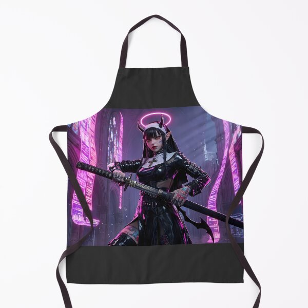 Item preview, Horned Nun designed and sold by GalleryBrisArt.
