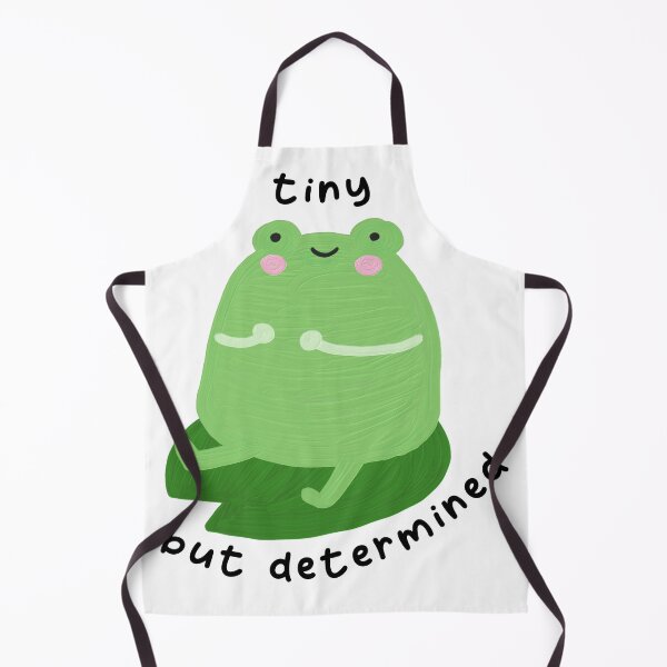 Item preview, Tiny but determined | Frog humor | just a little guy designed and sold by The Sticker Desk.