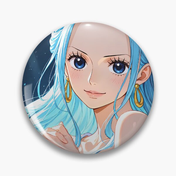 Item preview, Vivi One Piece Elegant Blue Hair Moonbeam Pose designed and sold by PMartistStudio.
