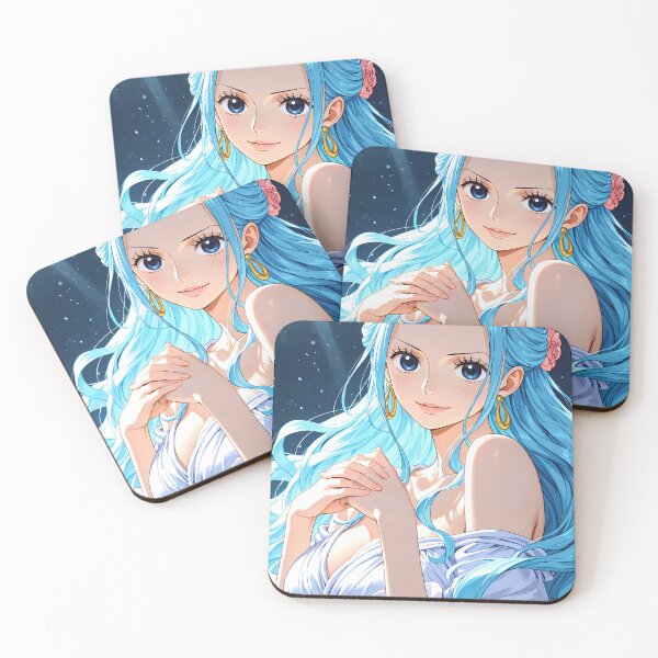 Item preview, Vivi One Piece Elegant Blue Hair Moonbeam Pose designed and sold by PMartistStudio.