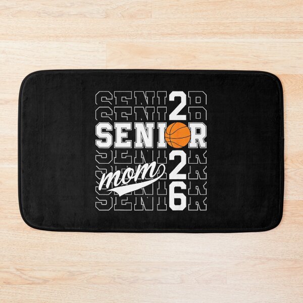 Item preview, Senior Basketball Mom Class of 2026 Bold Sports Graduation Typography designed and sold by allistermariam.