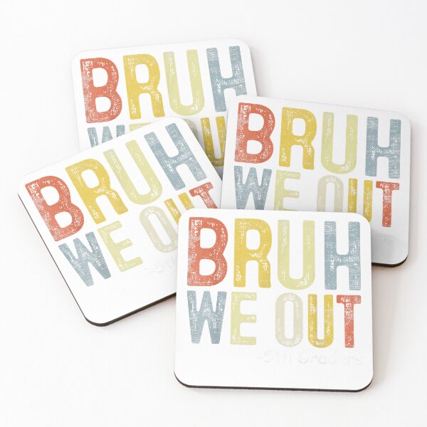 Item preview, Bruh We Out 5th Graders Fifth Grade Graduation Class of 2026 T-Shirt designed and sold by Cobra_Shop.
