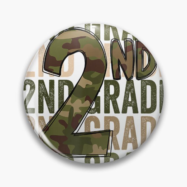 Item preview, Camo Team 2nd Grade Squad Back to School Teacher Kids Boys T-Shirt designed and sold by KTY-NUSS.