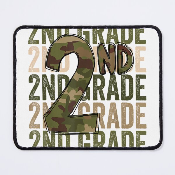 Item preview, Camo Team 2nd Grade Squad Back to School Teacher Kids Boys T-Shirt designed and sold by KTY-NUSS.