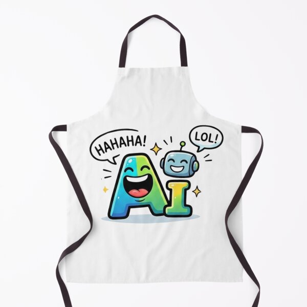 Item preview, Funny AI Characters Laughing Tech Cartoon designed and sold by rich-moda.