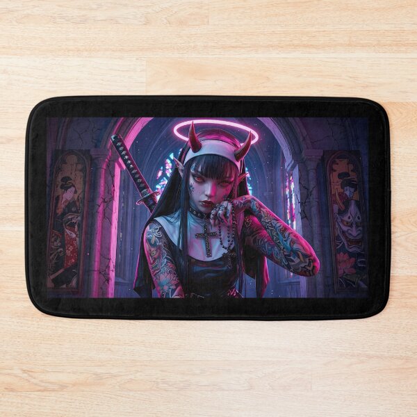 Item preview, Horned Nun designed and sold by GalleryBrisArt.