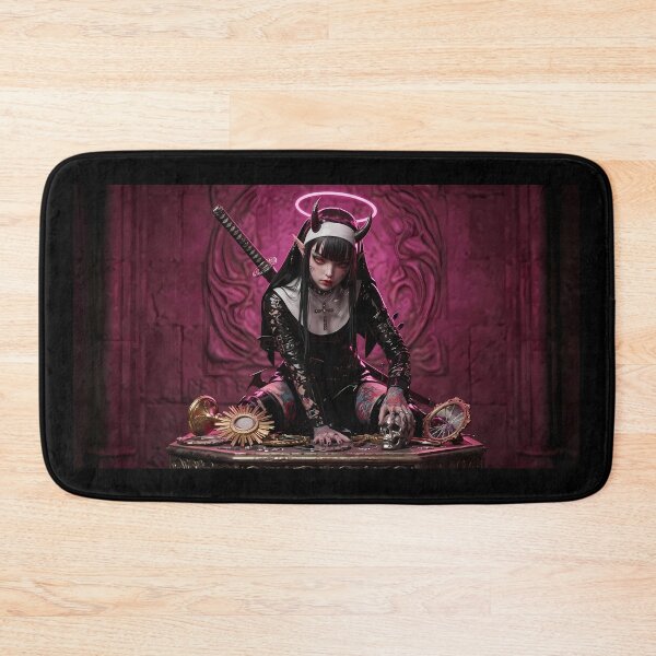 Item preview, Horned Nun designed and sold by GalleryBrisArt.