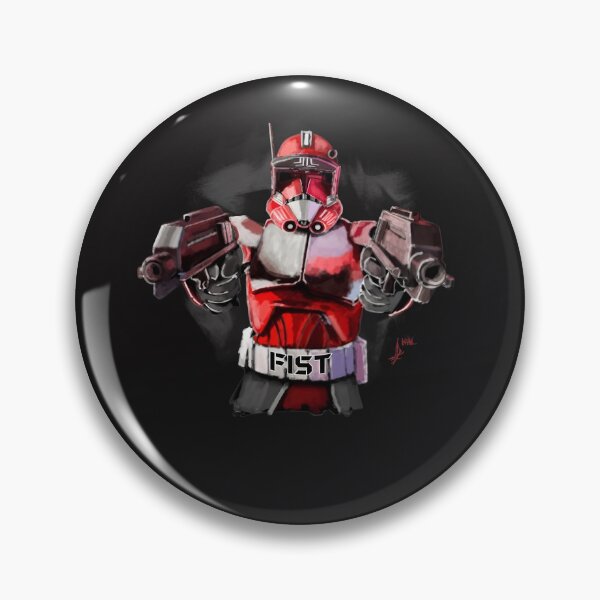 Item preview, Red Armored Soldier Dual Weapon Art designed and sold by Orimakera.