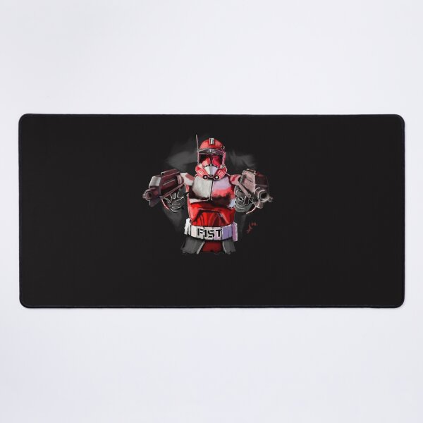 Item preview, Red Armored Soldier Dual Weapon Art designed and sold by Orimakera.
