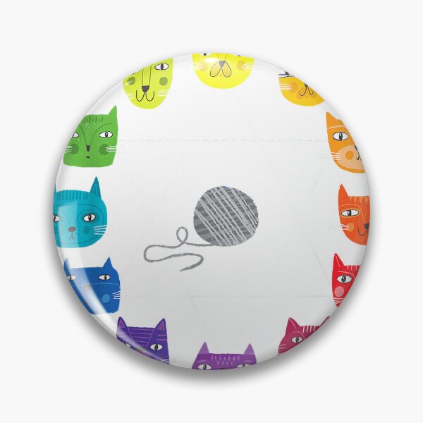 Item preview, Cat Themed Artist Color Wheel Educational Art Teacher Men Women Kids T-Shirt designed and sold by ‘Nothing Scares Me’ Store.