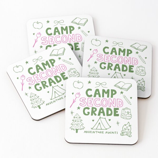 Item preview, Camp Second Grade Teacher Camping Hiking Adventure Awaits T-Shirt designed and sold by JJLetterDesigns.