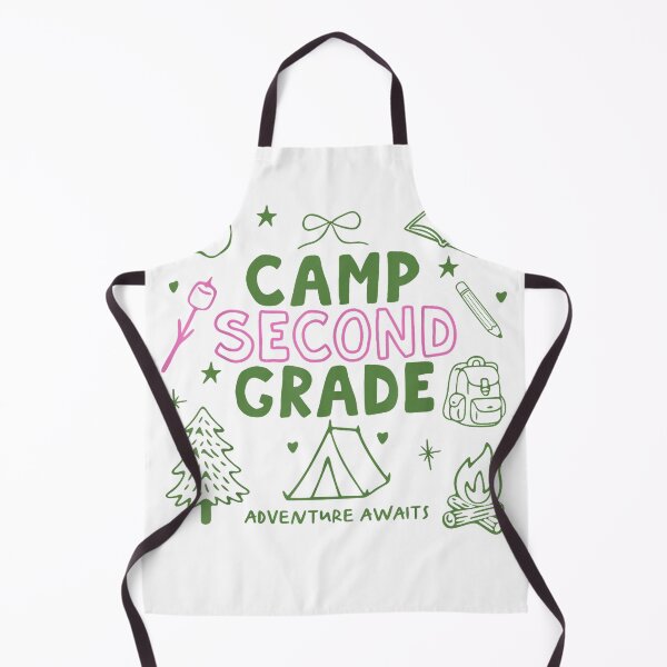 Item preview, Camp Second Grade Teacher Camping Hiking Adventure Awaits T-Shirt designed and sold by JJLetterDesigns.
