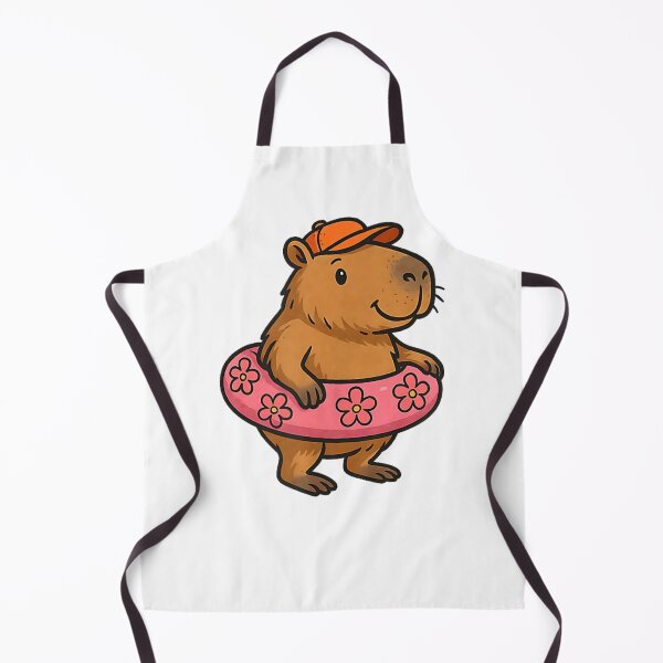 Item preview, Capybara Pool Party Cute Summer designed and sold by cakematel.