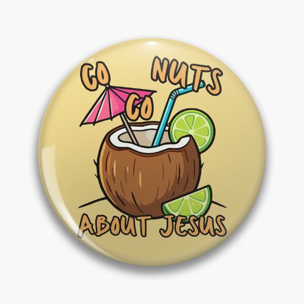 Item preview, Coconuts About Jesus Love Co Co Nuts Tropical Drink Beach Summer Cocktail designed and sold by Forevermore.