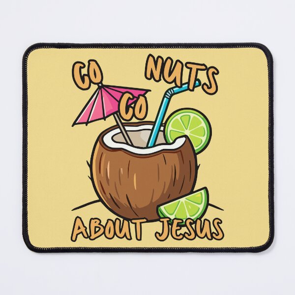Item preview, Coconuts About Jesus Love Co Co Nuts Tropical Drink Beach Summer Cocktail designed and sold by Forevermore.