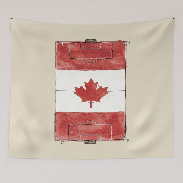 Item preview, Vintage Canada Soccer Field Flag. vintage. designed and sold by EunsooLee.