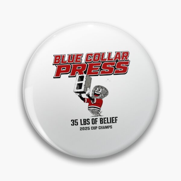 Item preview, Carolina Hurricanes Blue Collar Press 35 Lbs Of Belief 2026 Cup Champs designed and sold by Landinhalias.