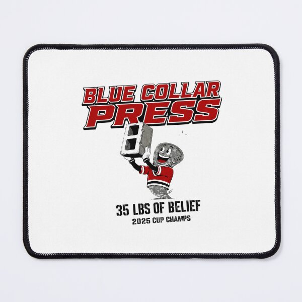 Item preview, Carolina Hurricanes Blue Collar Press 35 Lbs Of Belief 2026 Cup Champs designed and sold by Landinhalias.