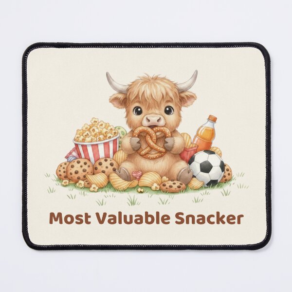 Item preview, Most Valuable Snacker Cow designed and sold by HumTumMe.