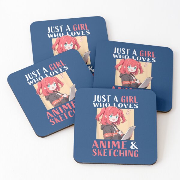 Item preview, Anime And Sketching For Girls Teens Manga Kawaii Japan T-Shirt designed and sold by AnvitaBolyard.