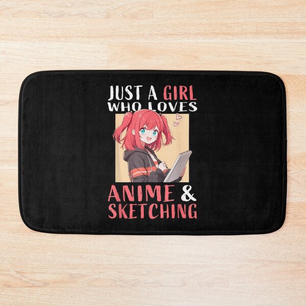 Item preview, Anime And Sketching For Girls Teens Manga Kawaii Japan T-Shirt designed and sold by AnvitaBolyard.