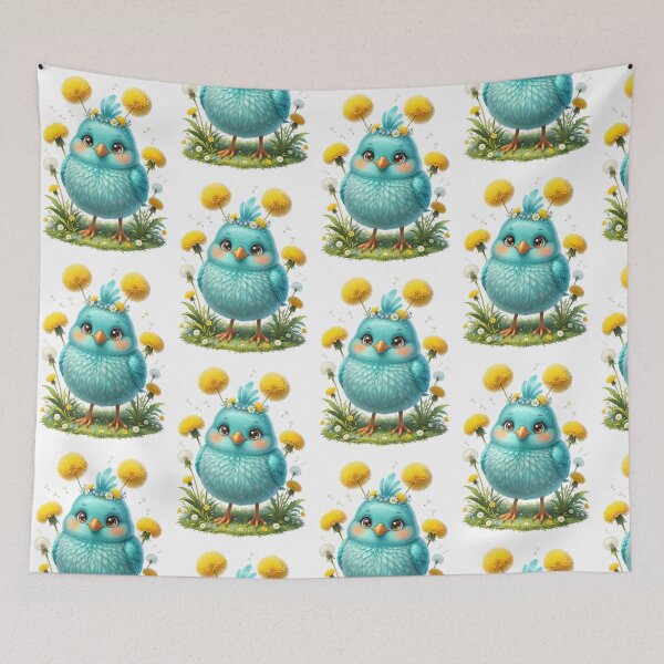 Item preview, Sunshine Chirp - Whimsical Spring Chick designed and sold by HexOne.