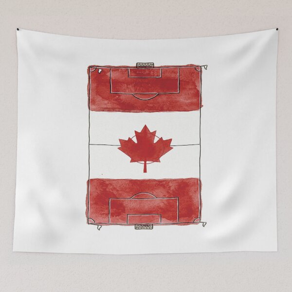 Item preview, Vintage Canada Soccer Field Flag. designed and sold by EunsooLee.